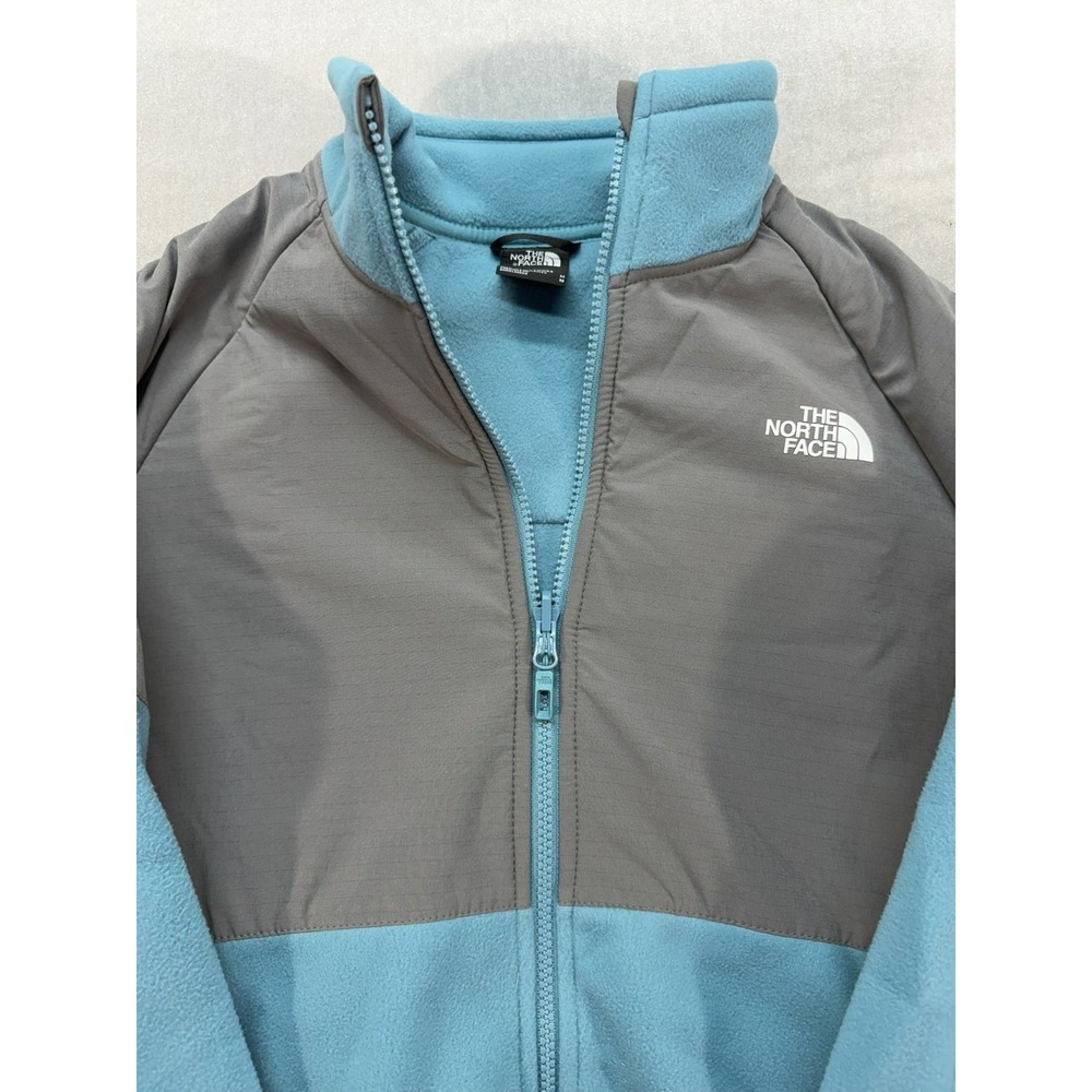NWT The North Face Women Glacier Heavyweight Jacket Algae Blue Medium - Picture 3 of 10